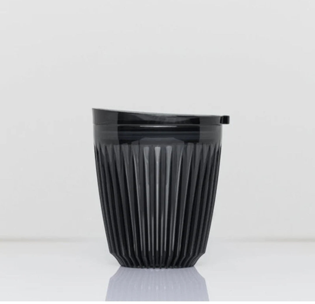 Huskee Renew Cup with Lid 8oz (240ml): Smoke