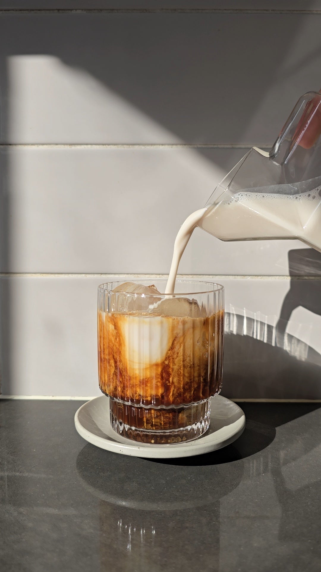 Fresh roasted coffee beans used to make iced coffee - premium Australian coffee delivery service